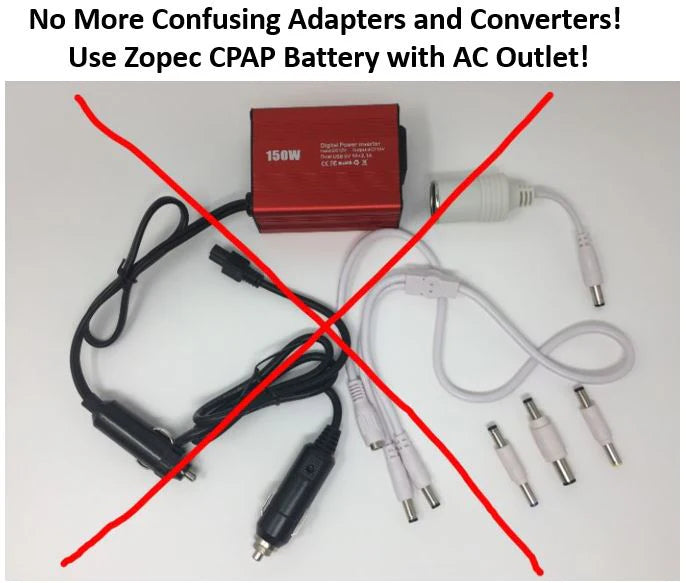Zopec Explore 4000 CPAP Battery Backup & Travel Power Supply Zopec Medical