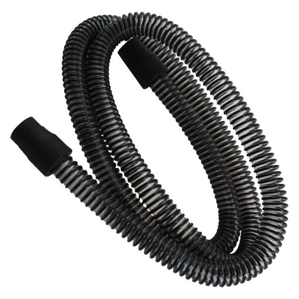 Ultra Noir Black CPAP Tubing – 6 ft (Non-Heated) React Health