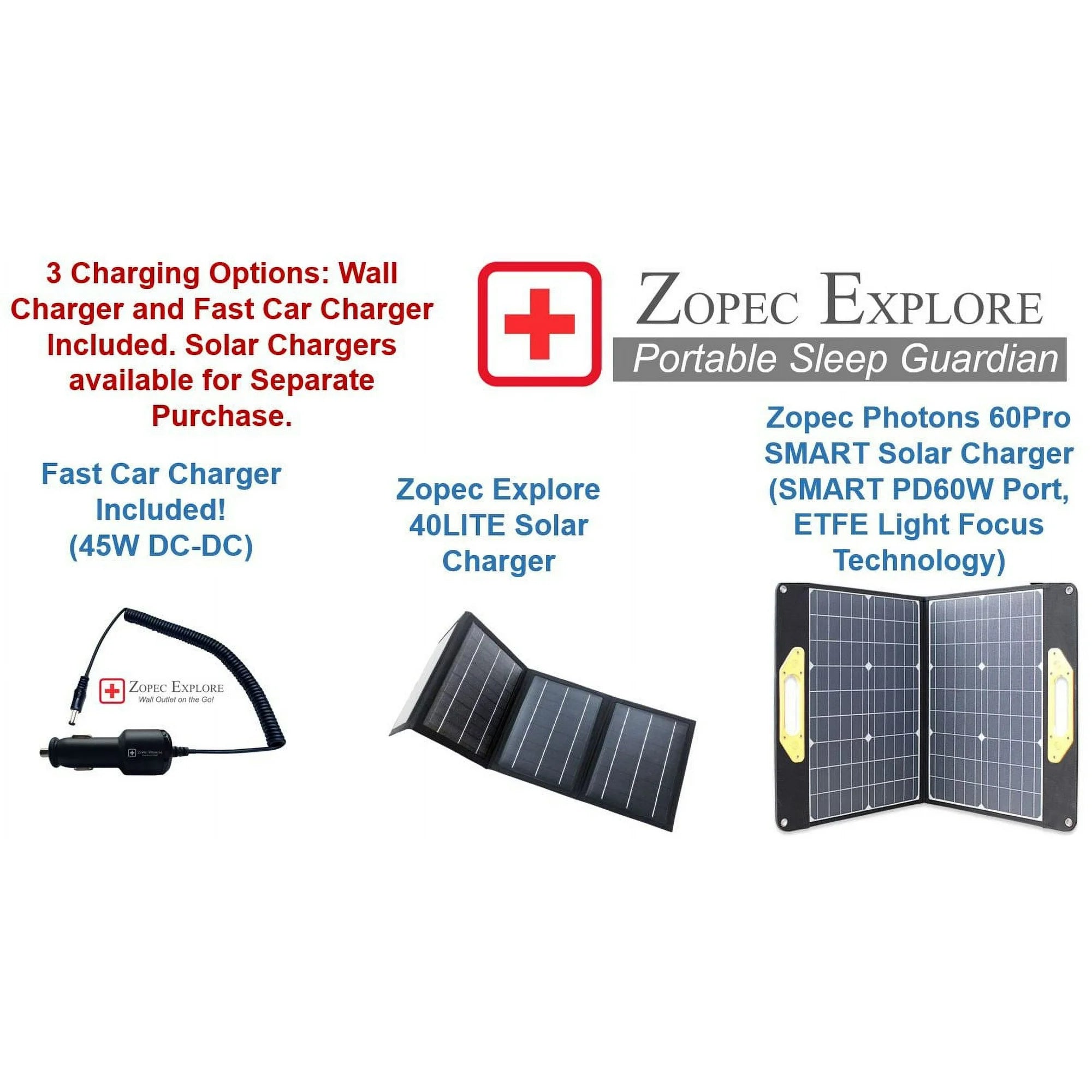 Zopec Explore 5700 CPAP Battery Backup UPS Power Supply Zopec Medical