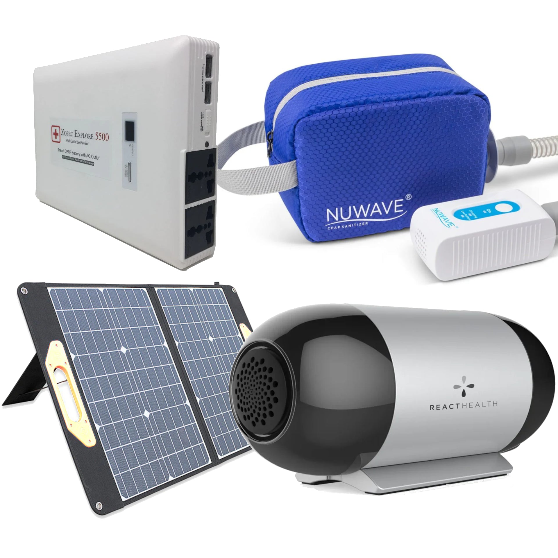 Luna TravelPAP Ultimate Camping Bundle React Health