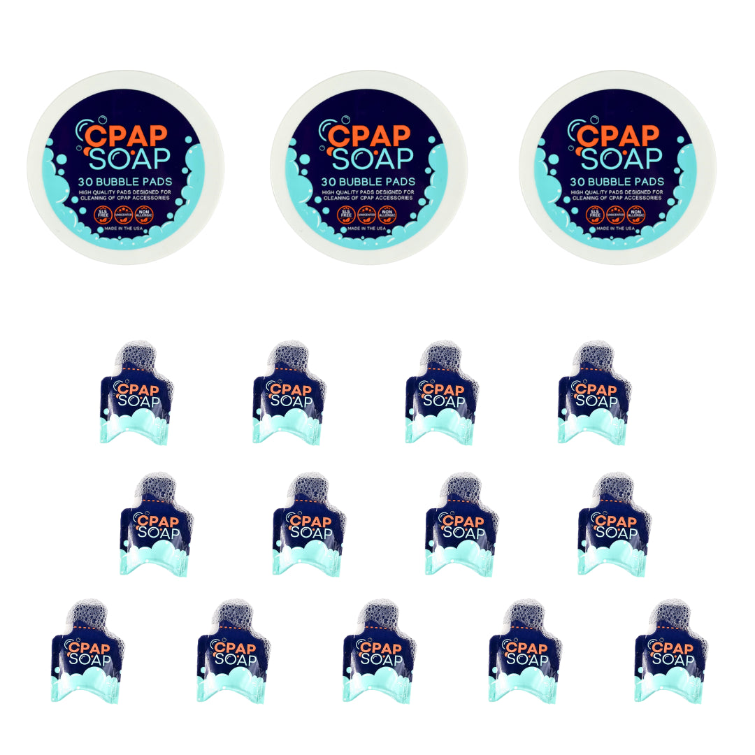 CPAP Soap™ & Bubble Pads Liviliti